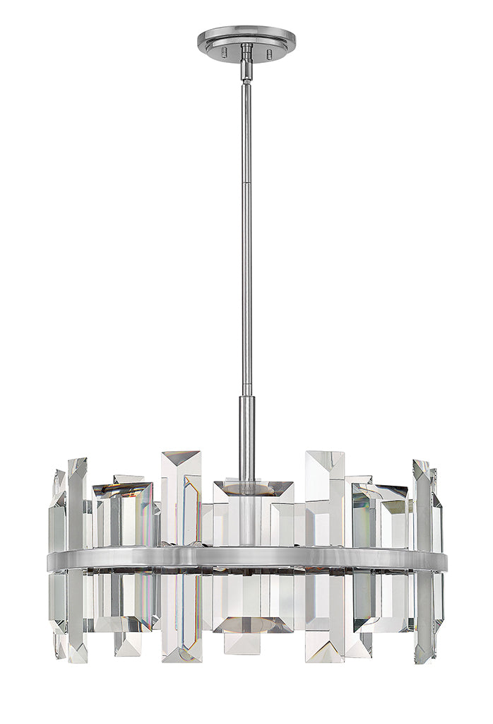 Fredrick Ramond - FR39214PNI - LED Chandelier - Odette - Polished Nickel