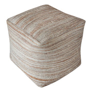 Uttermost - 23958 - Pouf - Shiro - Butterscotch And Light Tan
