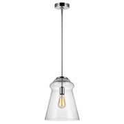 Generation Lighting - P1459CH - One Light Pendant - Loras - Chrome