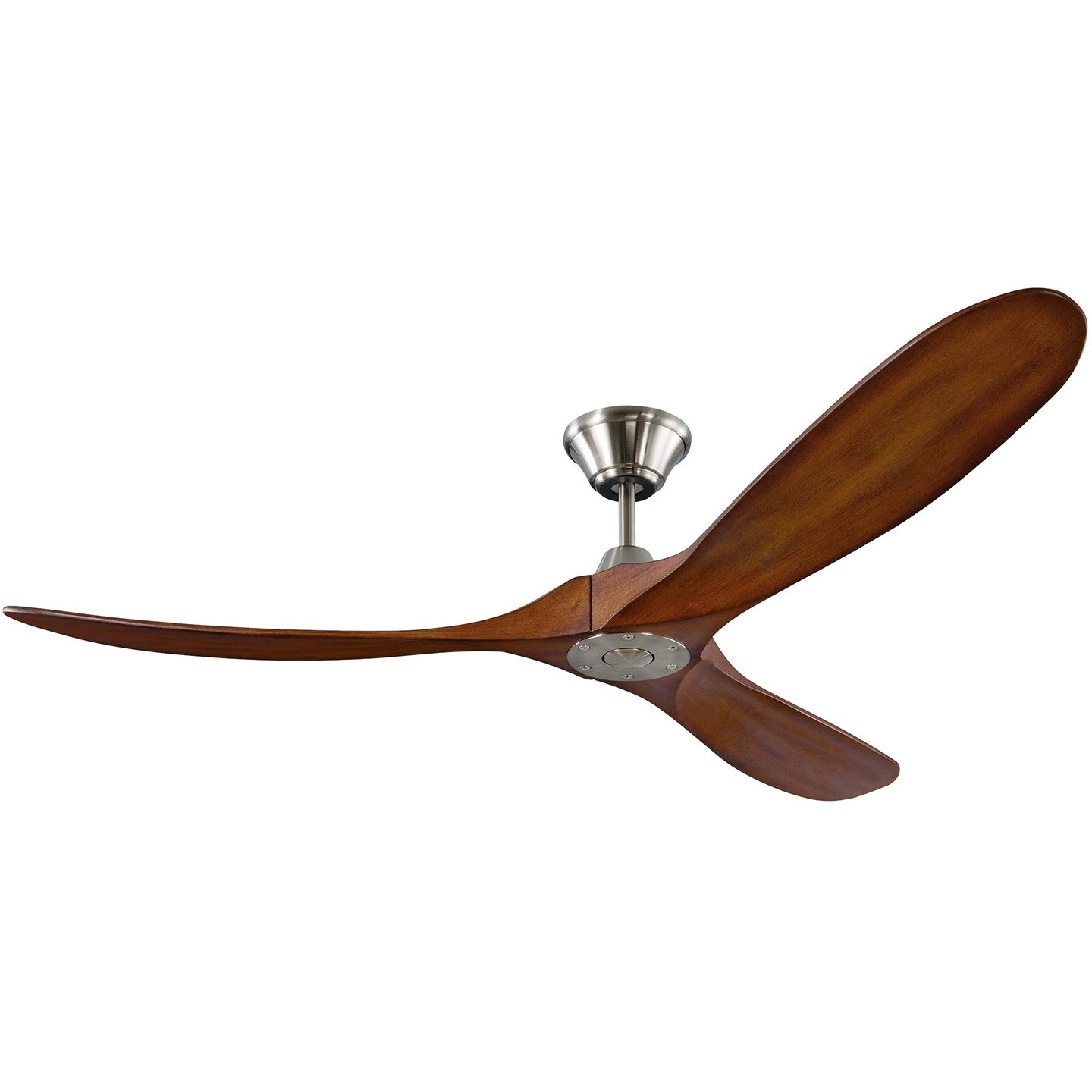 Visual Comfort Fan - 3MAVR60BSKOA - 60"Ceiling Fan - Maverick - Brushed Steel