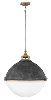 Hinkley - 4836DZ - LED Chandelier - Fletcher - Aged Zinc