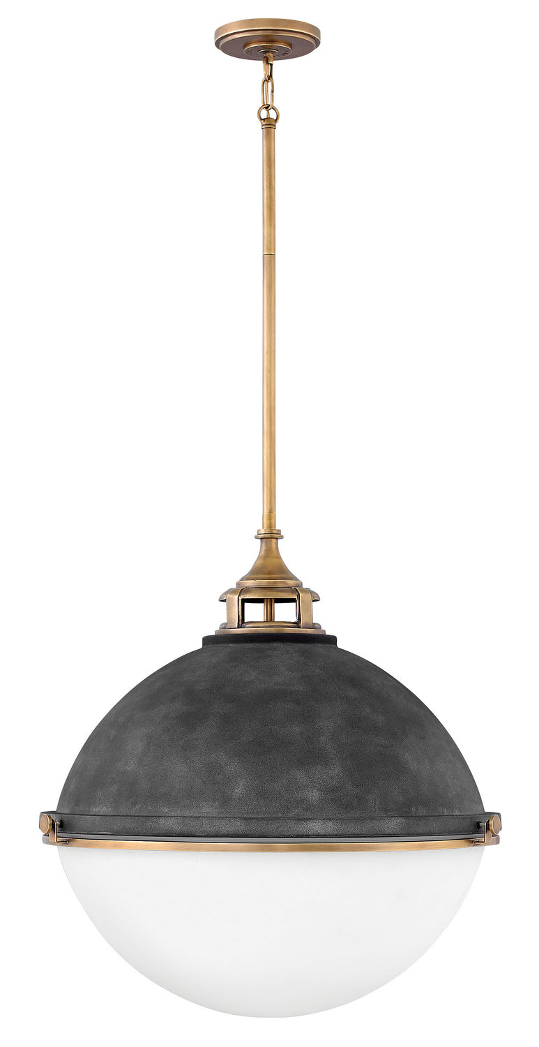 Hinkley - 4836DZ - LED Chandelier - Fletcher - Aged Zinc
