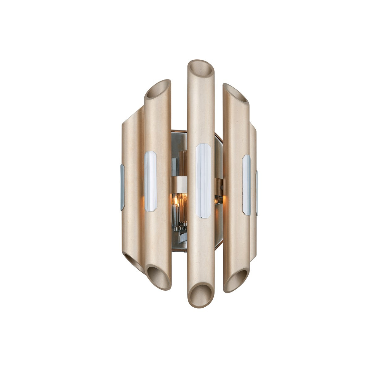 Corbett Lighting - 245-41 - One Light Wall Sconce - Arpeggio - Antique Silver Leaf Stainless