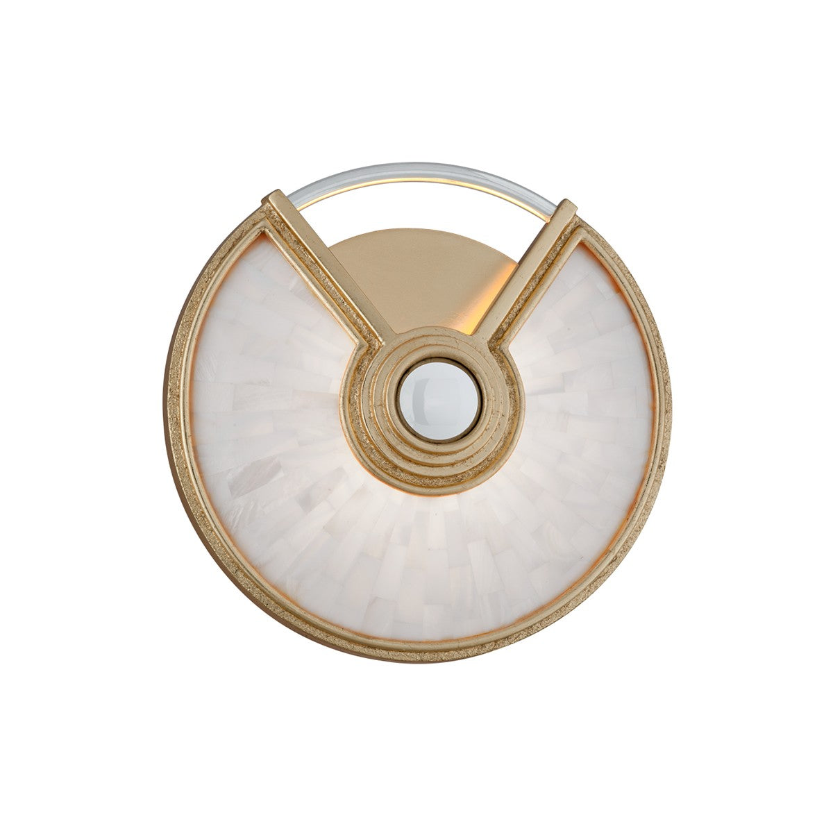 Corbett Lighting - 252-11 - LED Wall Sconce - Venturi - Gold Leaf W Polished Stainless