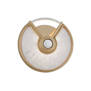 Corbett Lighting - 252-11 - LED Wall Sconce - Venturi - Gold Leaf W Polished Stainless