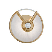 Corbett Lighting - 252-12 - LED Wall Sconce - Venturi - Gold Leaf W Polished Stainless