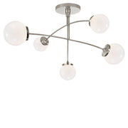 Visual Comfort Signature - KS 5403PN-WG - Five Light Chandelier - Prescott - Polished Nickel