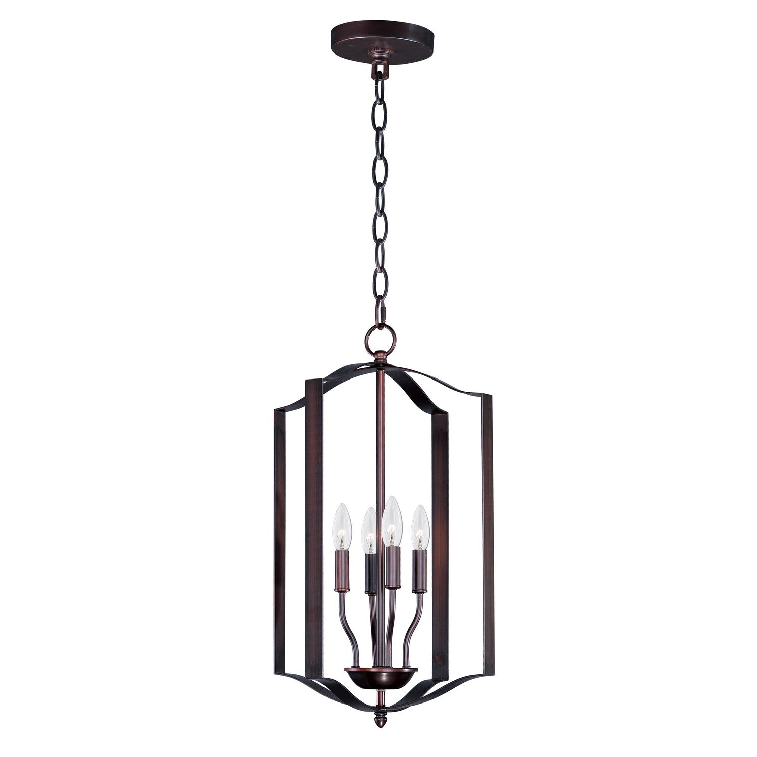 Maxim - 10036OI - Four Light Chandelier - Provident - Oil Rubbed Bronze
