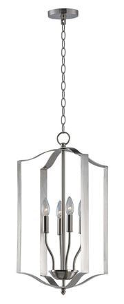 Maxim - 10036SN - Four Light Chandelier - Provident - Satin Nickel