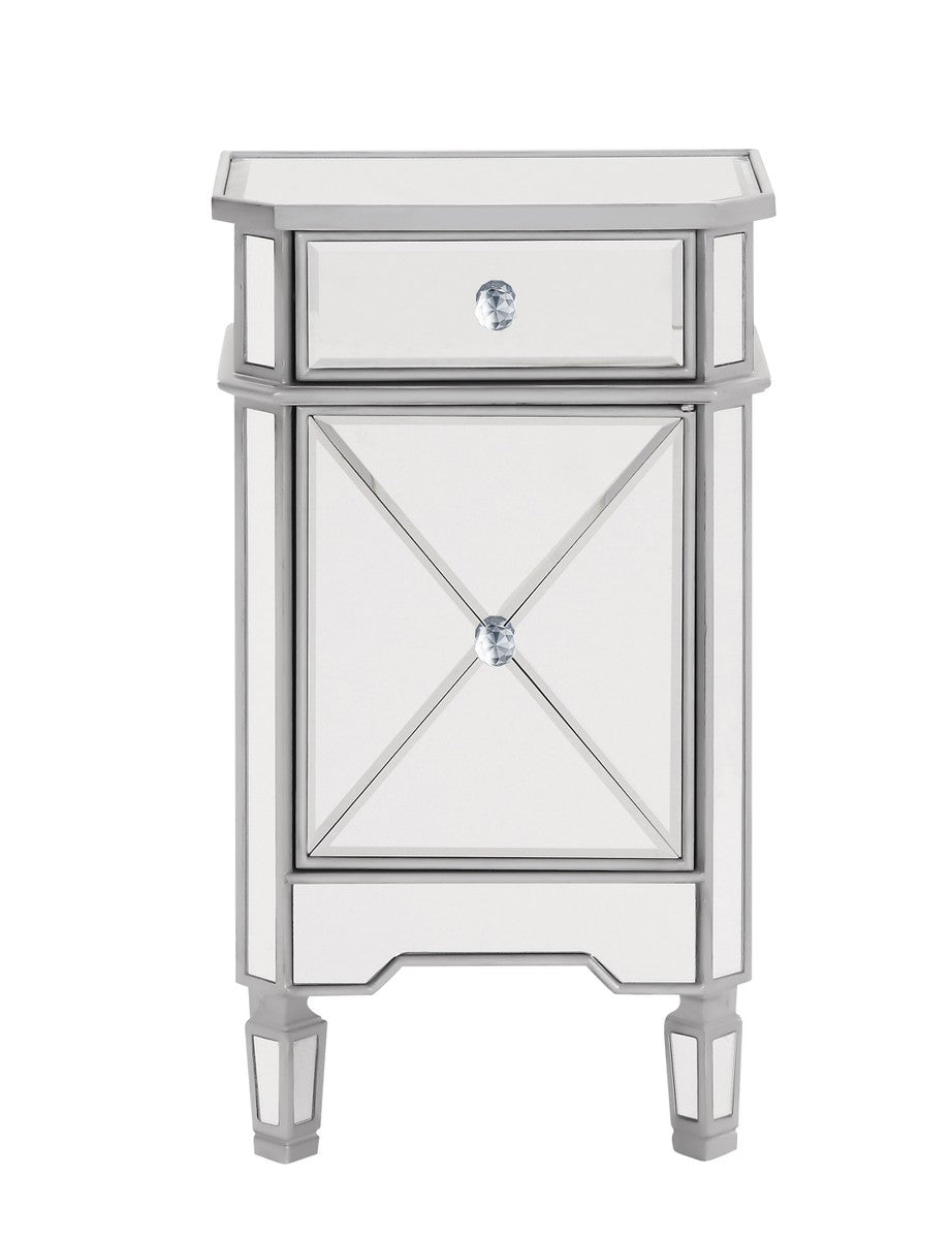 Elegant Lighting - MF6-1006S - Vanity Table - Contempo - Hand rubbed Antique Silver