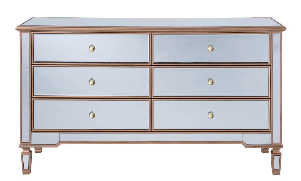 Elegant Lighting - MF6-1136G - Cabinet - Contempo - Hand rubbed antique gold