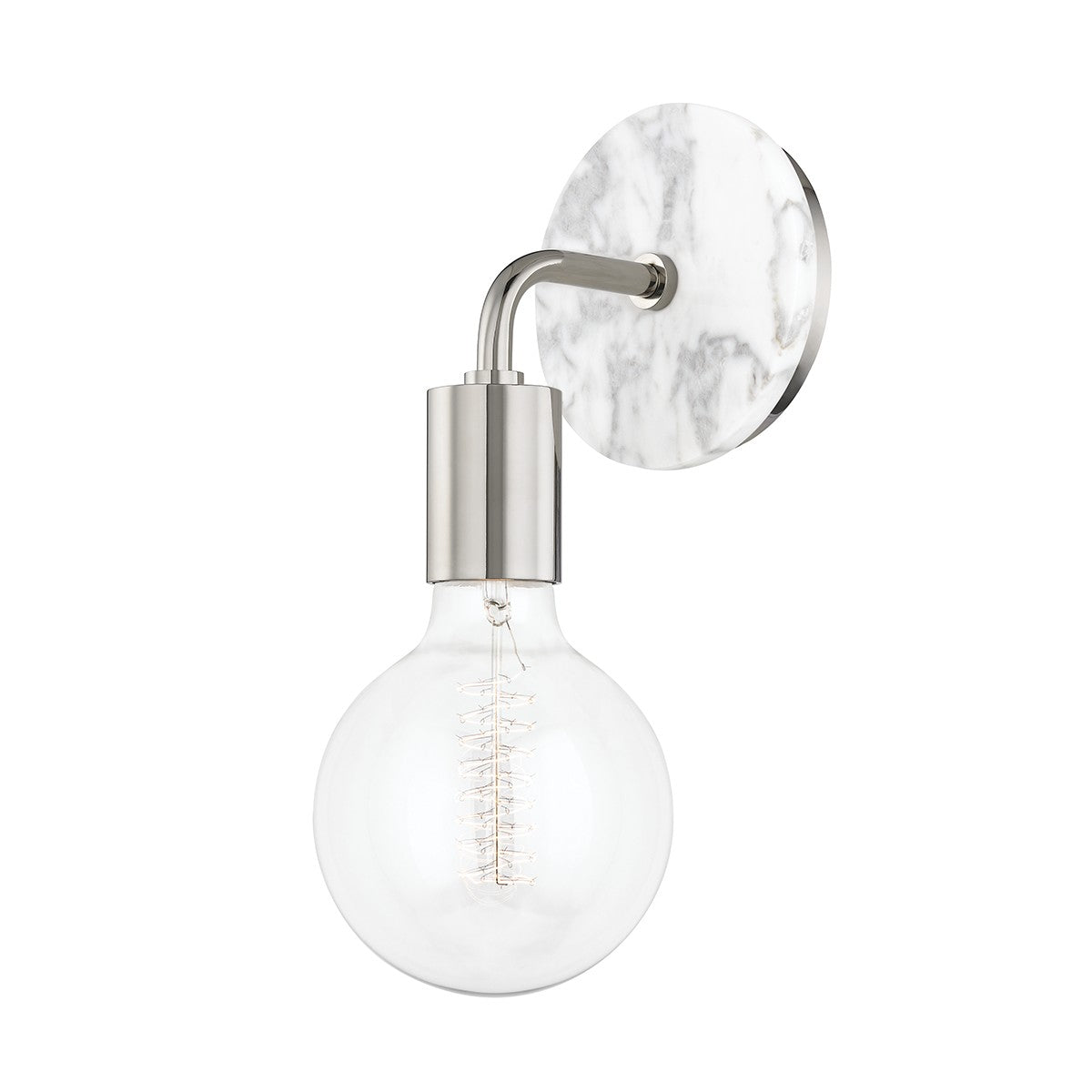Mitzi - H110101A-PN - One Light Wall Sconce - Chloe - Polished Nickel