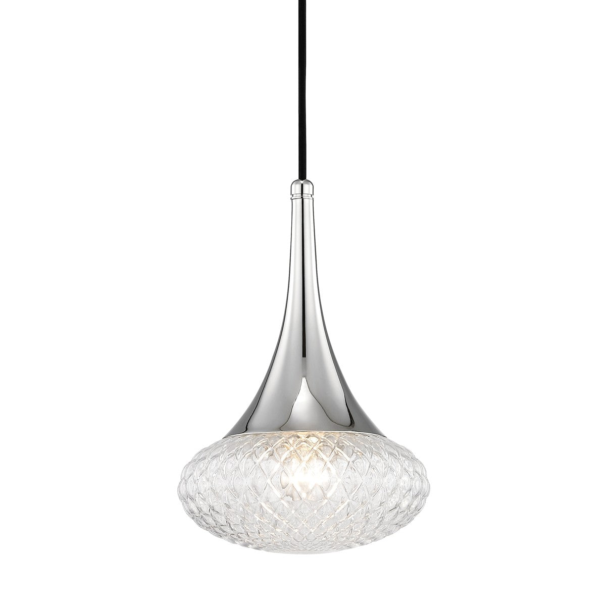 Mitzi - H114701C-PN - One Light Pendant - Bella - Polished Nickel