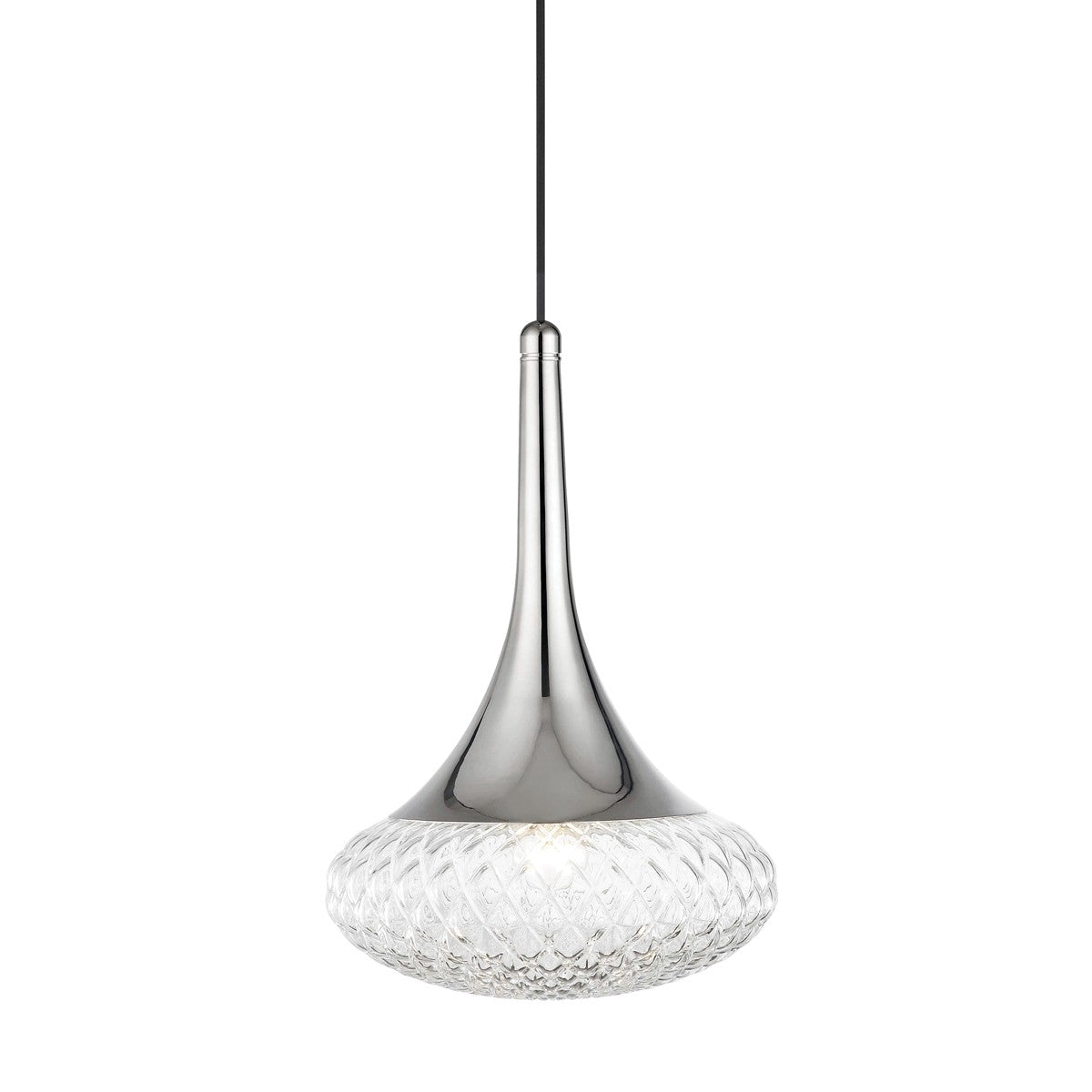 Mitzi - H114701D-PN - One Light Pendant - Bella - Polished Nickel