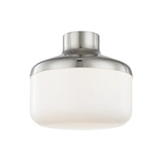 Mitzi - H144501L-PN - One Light Flush Mount - Livvy - Polished Nickel