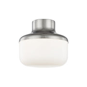 Mitzi - H144501S-PN - One Light Flush Mount - Livvy - Polished Nickel