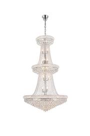 Elegant Lighting - V1800G42C/RC - 38 Light Chandelier - Primo - Chrome