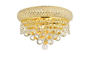 Elegant Lighting - V1800W12G/RC - Two Light Wall Sconce - Primo - Gold