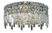 Elegant Lighting - V2031F14C/RC - Four Light Flush Mount - Maxime - Chrome