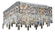 Elegant Lighting - V2033F12C/RC - Four Light Flush Mount - Maxime - Chrome