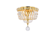 Elegant Lighting - V2528F8G/RC - Two light Flush Mount - Tranquil - Gold