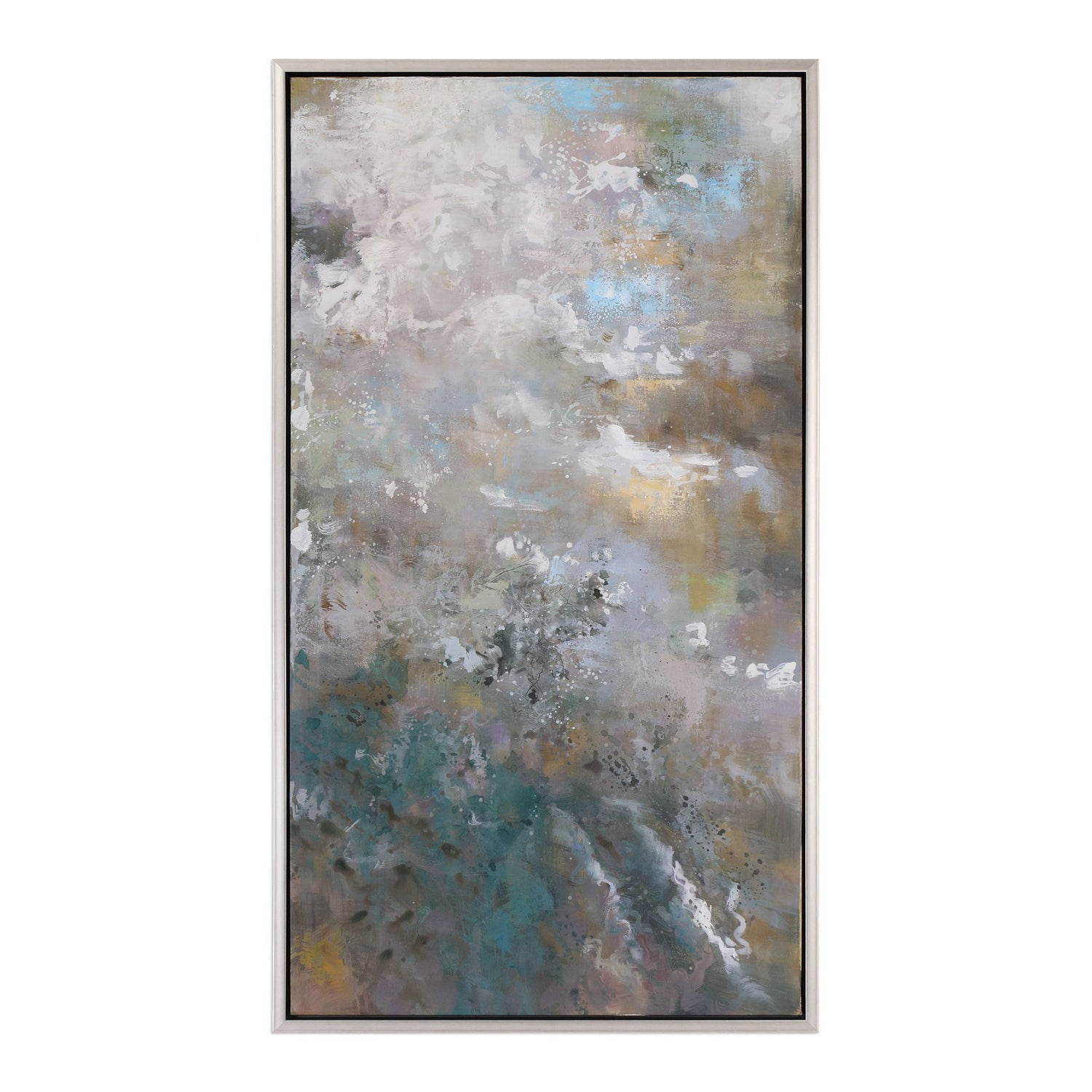 Uttermost - 31412 - Wall Art - Roaring Thunder - Champagne Silver