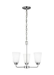 Generation Lighting - 3115203EN3-05 - Three Light Chandelier - Kerrville - Chrome