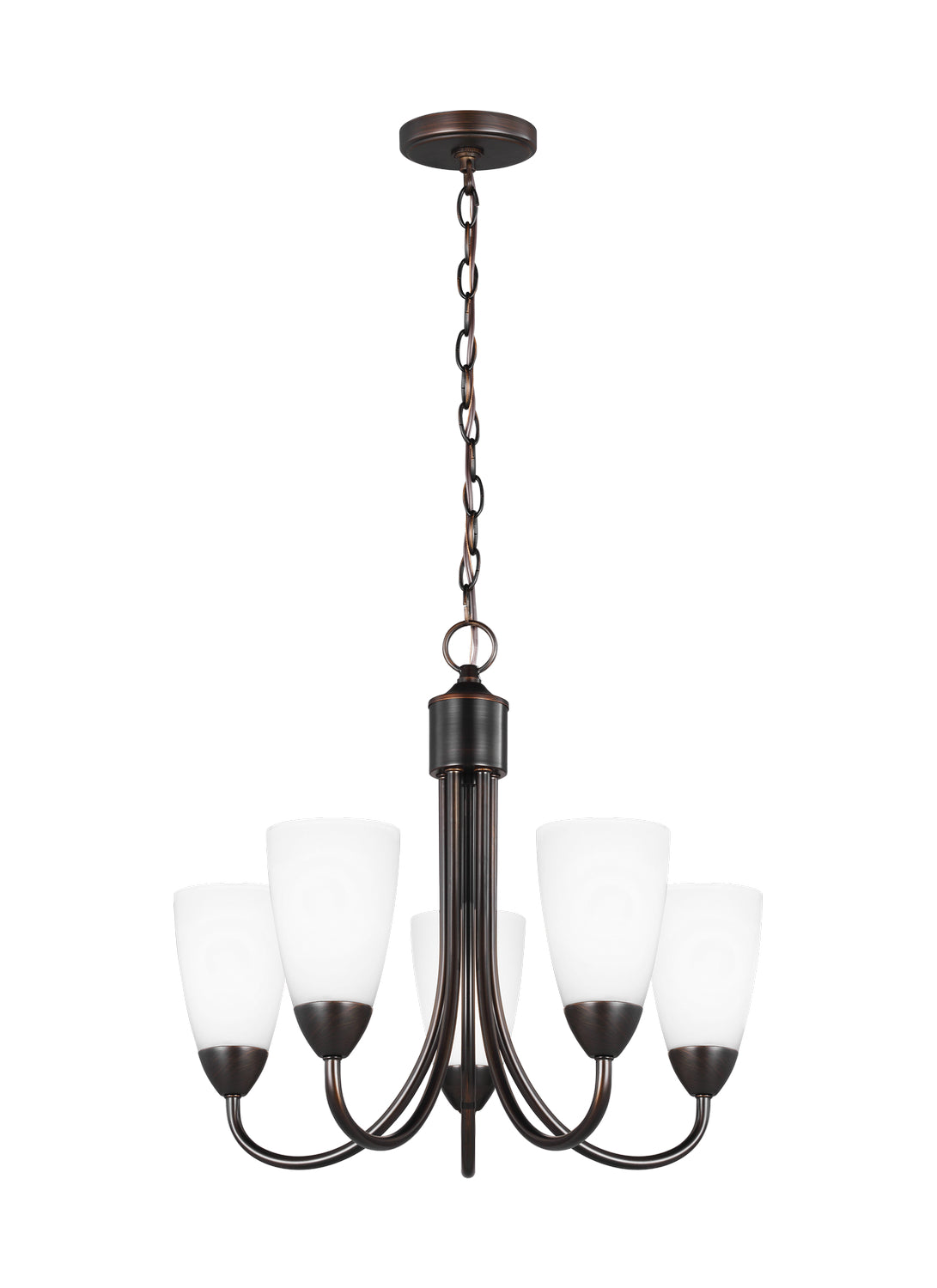 Generation Lighting - 3120205-710 - Five Light Chandelier - Seville - Bronze