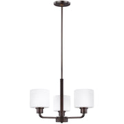 Generation Lighting - 3128803EN3-710 - Three Light Chandelier - Canfield - Bronze