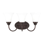 Generation Lighting - 44807EN3-710 - Three Light Wall / Bath - Holman - Bronze