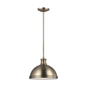 Generation Lighting - 65086-848 - Two Light Pendant - Pratt Street Metal - Satin Brass