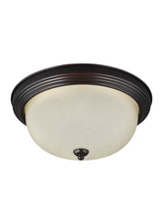 Generation Lighting - 77063EN3-710 - One Light Flush Mount - Geary - Bronze