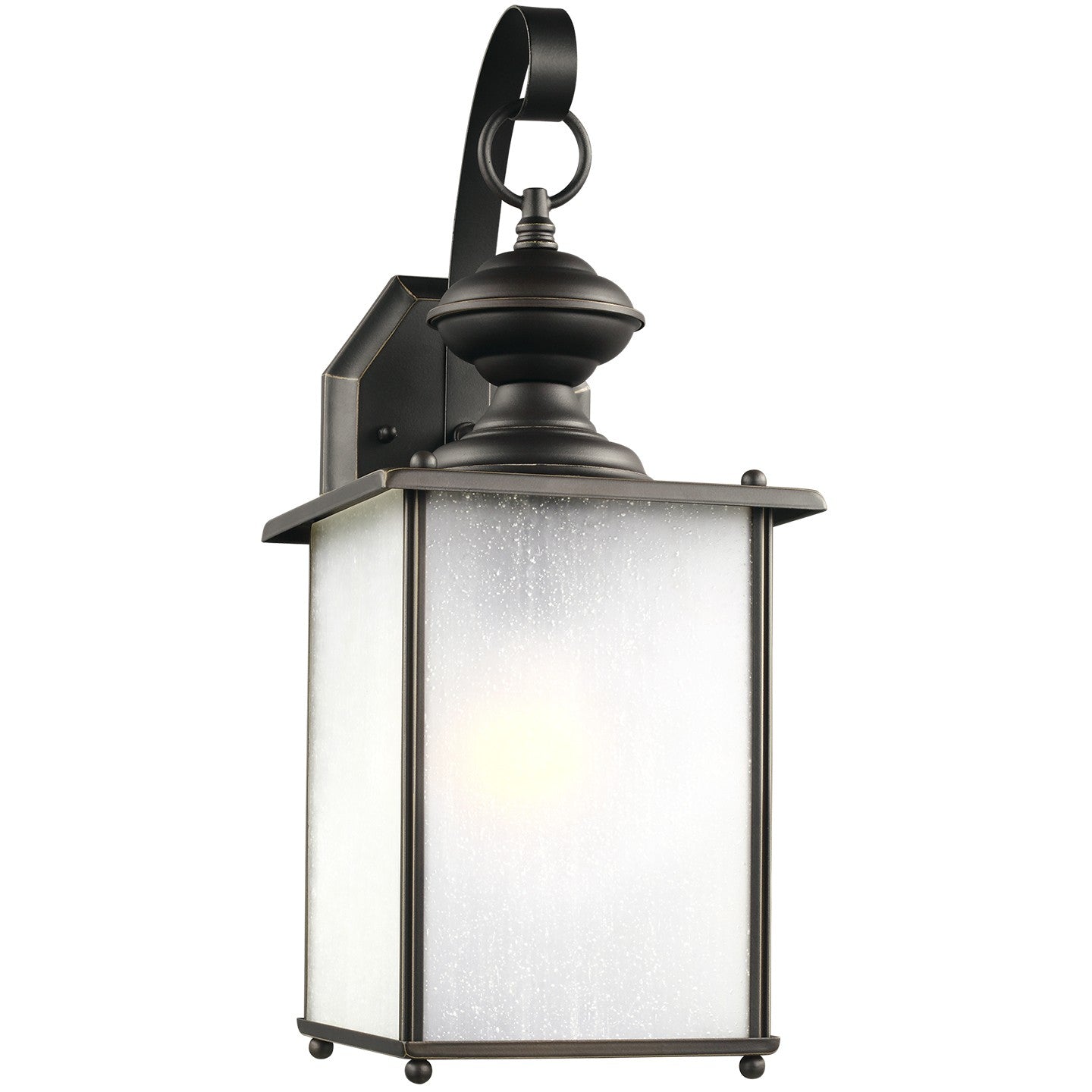 Generation Lighting - 84580-71 - One Light Outdoor Wall Lantern - Jamestowne - Antique Bronze
