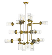 Z-Lite - 617-20FB - 20 Light Chandelier - Calliope - Foundry Brass