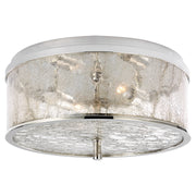 Visual Comfort Signature - KW 4202PN-CRG - Two Light Flush Mount - Liaison - Polished Nickel