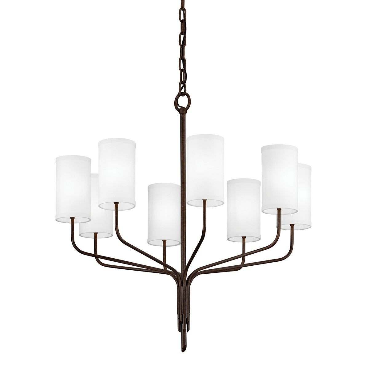 Troy Lighting - F6178-HBZ - Eight Light Chandelier - Juniper - Heritage Bronze