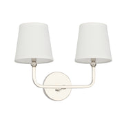 Capital Lighting - 119321PN-674 - Two Light Vanity - Dawson - Polished Nickel