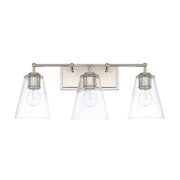 Capital Lighting - 121731PN-463 - Three Light Vanity - Murphy - Polished Nickel
