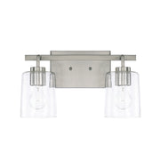 Capital Lighting - 128521BN-449 - Two Light Vanity - Greyson - Brushed Nickel