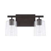 Capital Lighting - 128521BZ-449 - Two Light Vanity - Greyson - Bronze