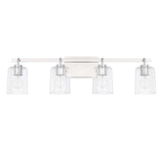 Capital Lighting - 128541CH-449 - Four Light Vanity - Greyson - Chrome