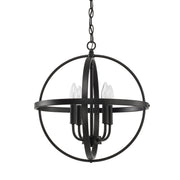 Capital Lighting - 317541MB - Four Light Pendant - Hartwell - Matte Black