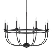 Capital Lighting - 425181MB - Eight Light Chandelier - Rylann - Matte Black