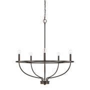 Capital Lighting - 428551BZ - Five Light Chandelier - Greyson - Bronze