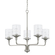 Capital Lighting - 428851BN-451 - Five Light Chandelier - Colton - Brushed Nickel