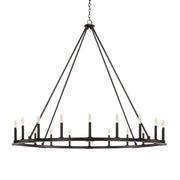 Capital Lighting - 4913BI - 20 Light Chandelier - Pearson - Black Iron