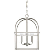 Capital Lighting - 527542BN - Four Light Foyer Pendant - Aubrey - Brushed Nickel
