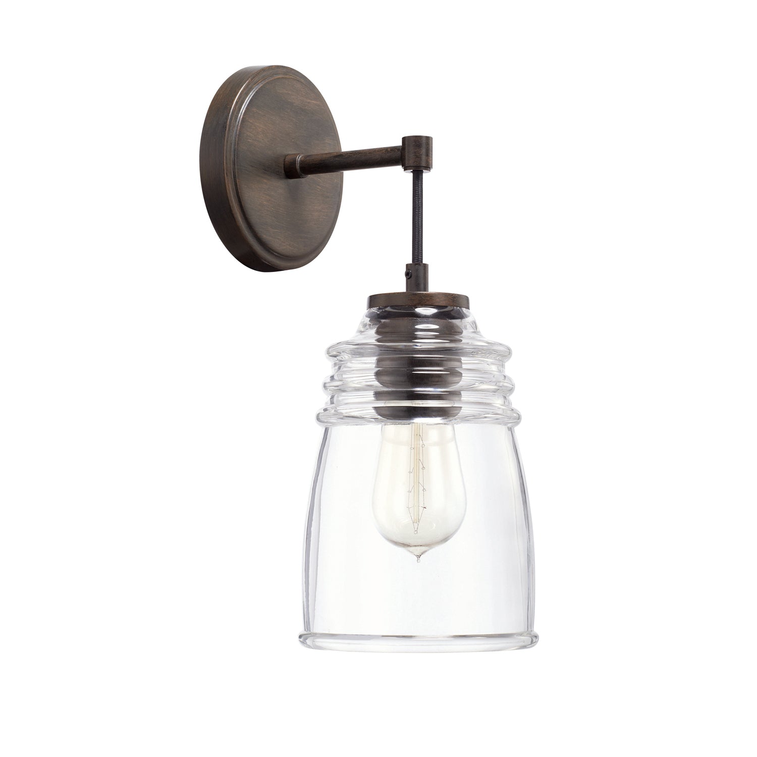 Capital Lighting - 629711NG-462 - One Light Wall Sconce - Turner - Nordic Grey
