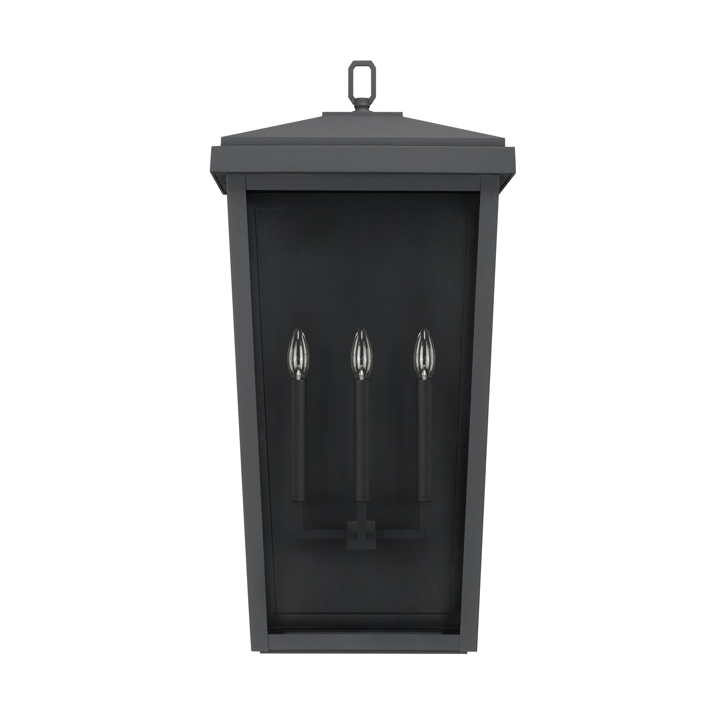 Capital Lighting - 926231BK - Three Light Outdoor Wall Lantern - Donnelly - Black