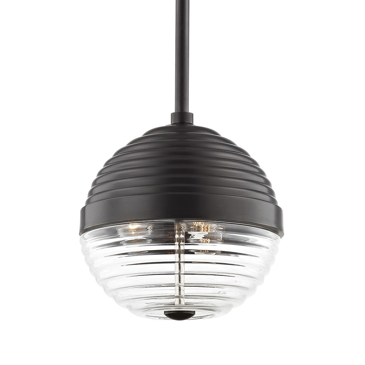Hudson Valley - 1210-OB - Three Light Pendant - Easton - Old Bronze